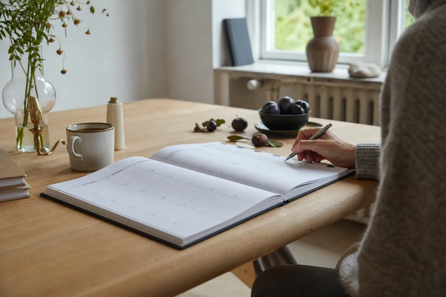 Virkelighedsnær dansk hverdagssituation, der illustrerer kalender 2027